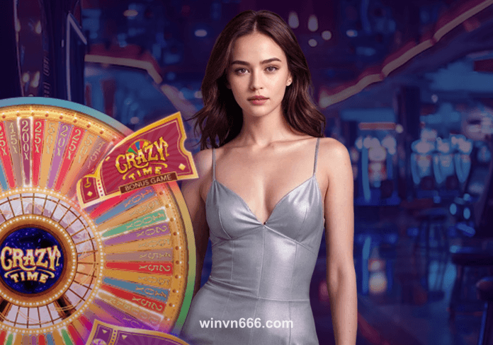 Hình ảnh trò chơi Crazy Time tại winvn666